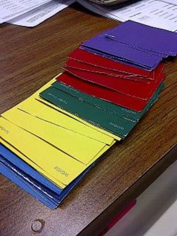 DAY 11: Paint Swatches in the Classroom