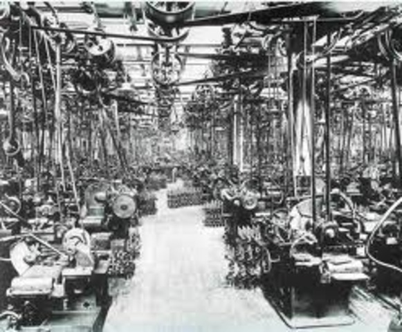 Industrialisering Groot-Brittannië & VS.