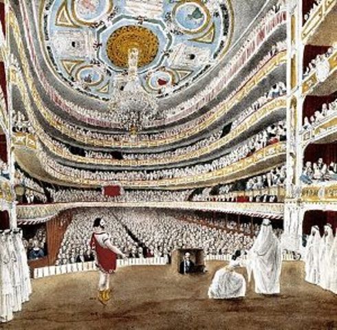 S'inaugura el Teatre del Liceu