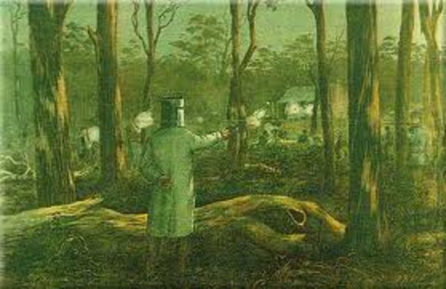 Ned and his gang captured the town of Jerilderie