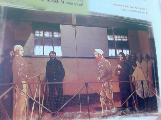 Ned was hanged for his crimes