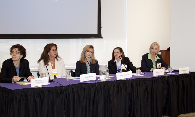 Vice President of Exelon, Kathleen Barron testifies...