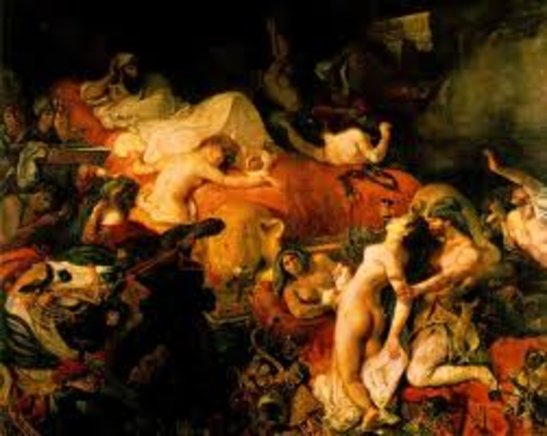 Delacroix "Death of Sardanapalus"