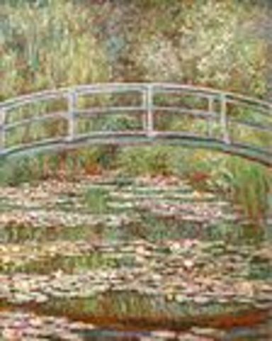 Monet "Bridge Over a Pond of Water Lillies"