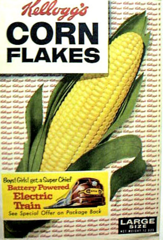 •William Kellogg invents Cornflakes.