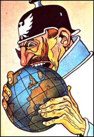 Kaiser Wilhelm II changes Foreign Policy