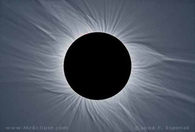 A total solar eclipse is seen in Europe and Asia