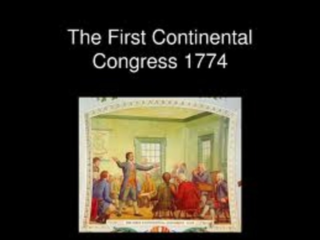 First Continental Congress