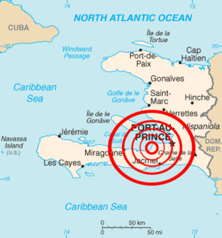 Haiti is struck by a devastating earthquake