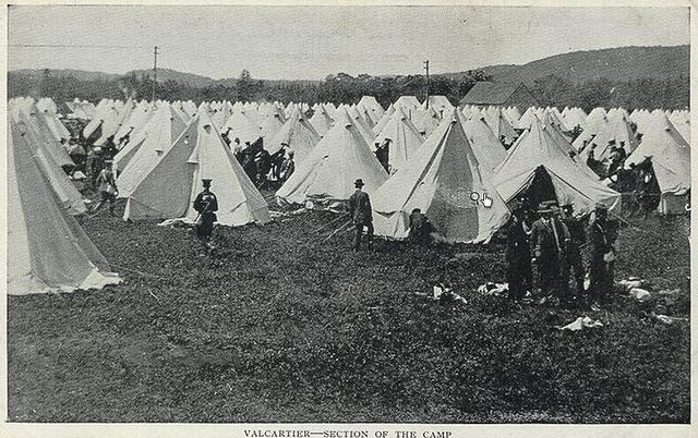 Valcartier Training Camp