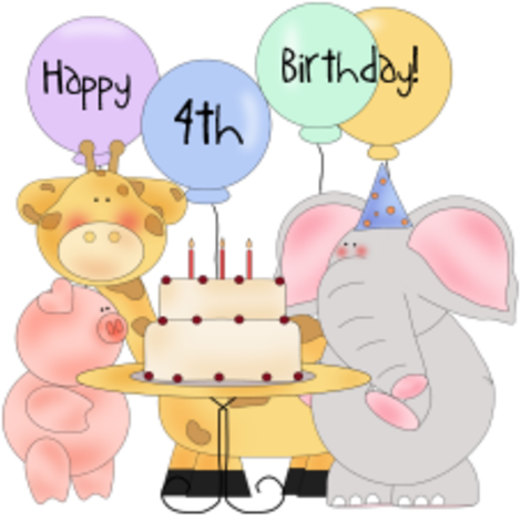 4th birthday