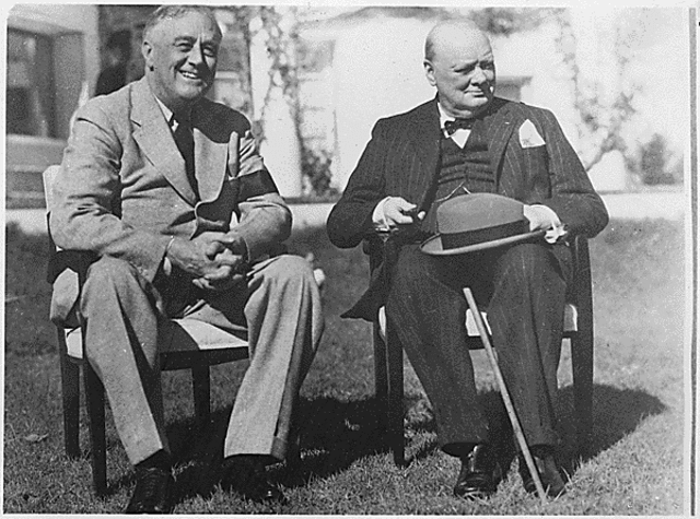 Churchill and Roosevelt Plan