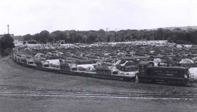 Shipping M4A3 Medium Sherman Tanks