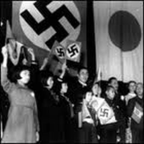 Japan joins Axis alliance with Germany and Italy.