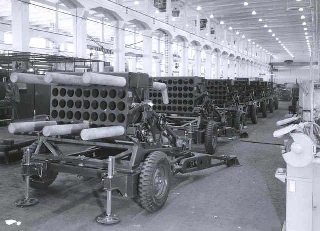 Rocket Launchers on the production line