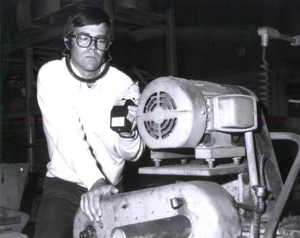 Industrial Hygenist at work