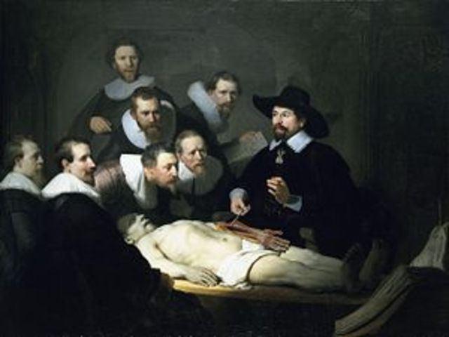 Rembrandt "The Anatomy Lesson of Dr. Nicolaes Tulp"
