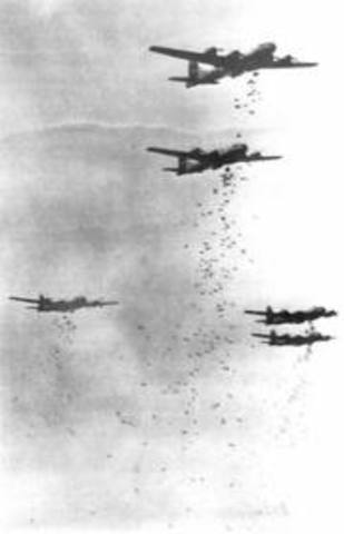 American Bomers attack Tokyo