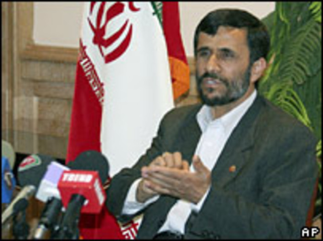 Ahmadinejad sends letter to Bush