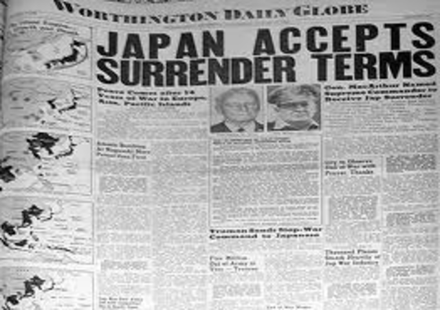 Japan finaly surrenders