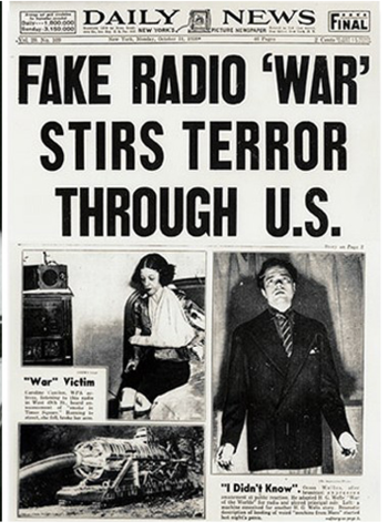 War of the Worlds Radio Broadcast