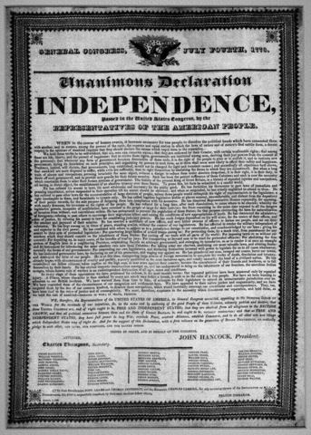 Declaration of Independence