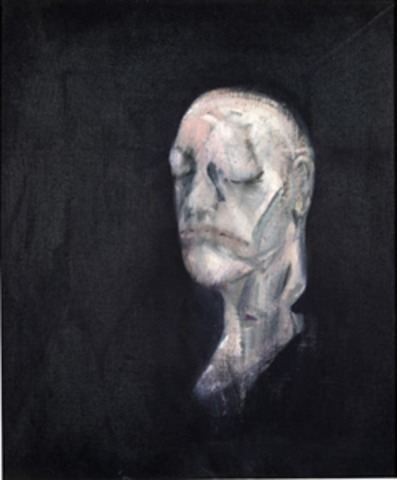 Study for Portrait II (After the life mask of William Blake)