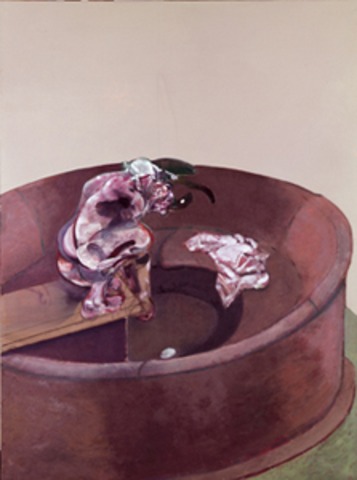 Portrait of George Dyer Crouching