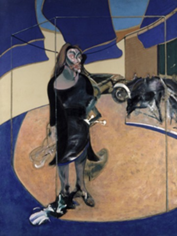 Portrait of Isabel Rawsthorne Standing in a Street in Soho