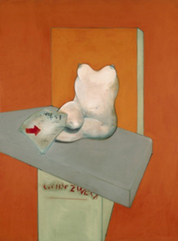 Diptych: Study from the Human Body from a Drawing by Ingres