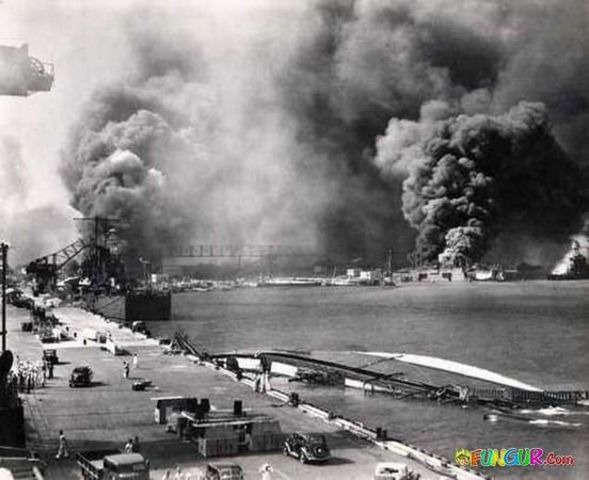 Japanese attack Pearl Harbour.