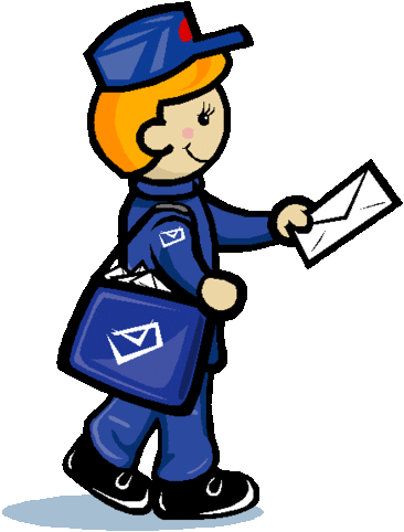 Meg Murrary asks why they all run in when the mail man comes