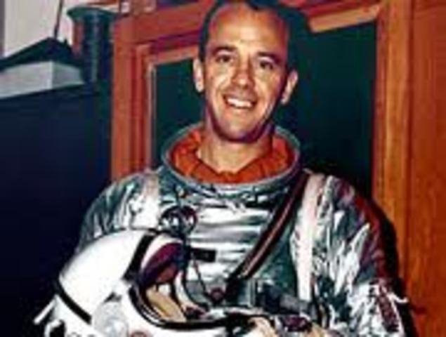 first US man in space