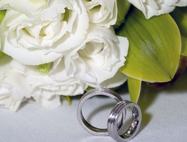 Mis padres contraen matrimonio.