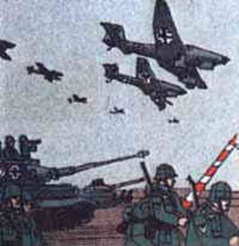 Germany attacks Poland!!