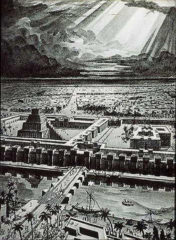 Cyrus defeats Babylonian Empire.