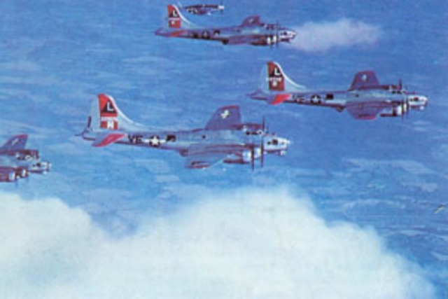 US, British and Russian bombers