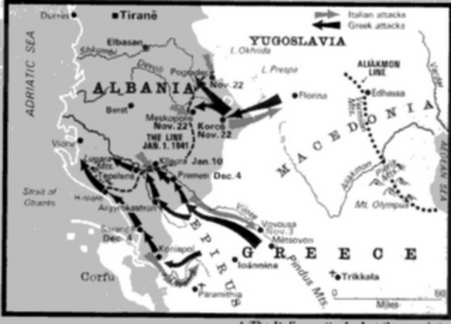 Italy invades albania