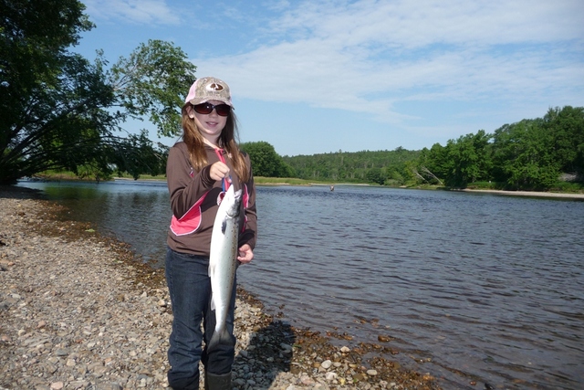 +8 Mon preimer fois pour va a la peche de saumon