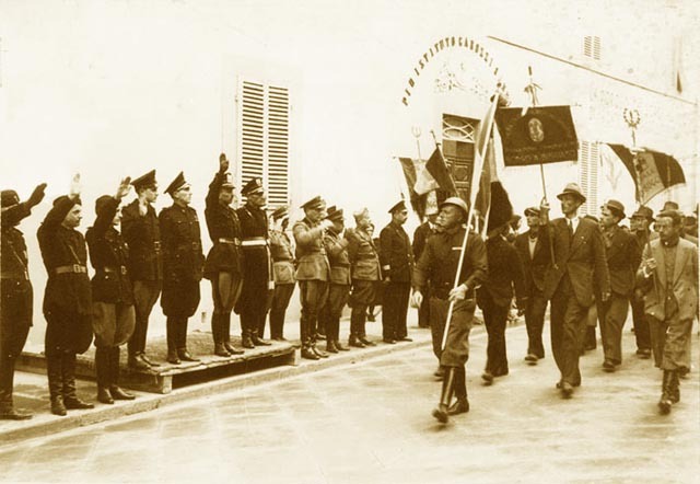 The ban on Coummunist parties in Italy