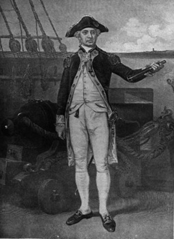 John Paul Jones captures Serapis