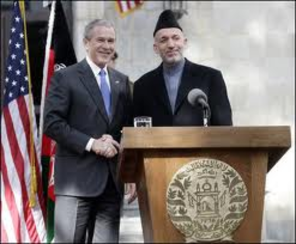 The U.S. in Support of President Karzai