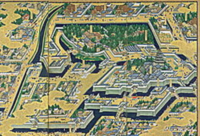 Destruction of Edo Castle