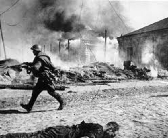 The seige of Leningrad