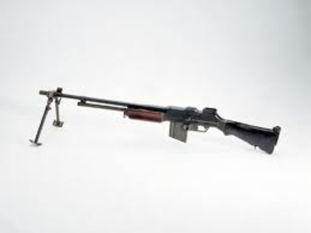 Browning M1918 BAR (Light Machine Gun)