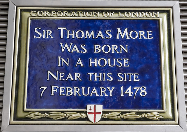 Thomas More was born