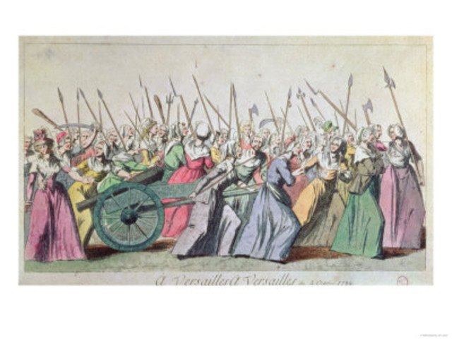 Luis XVI volta de Versalhes para Paris