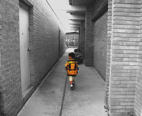 Primer dia  de colegio