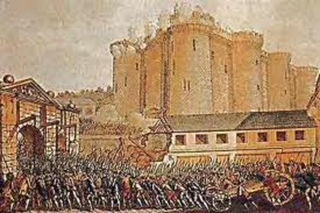 “A queda da Bastilha”