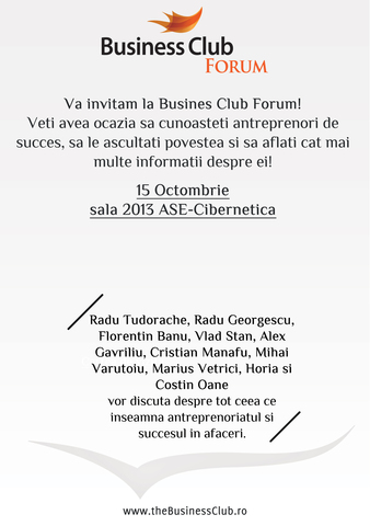 Business Club Forum